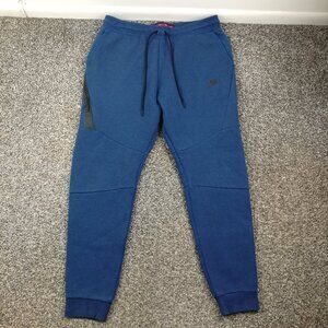 Nike Pants Joggers Sweatpants Tech Fleece Blue Mens Large 805162-452